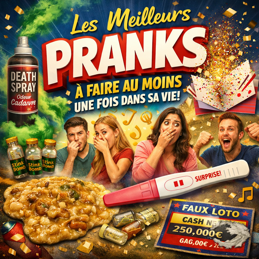 Les meilleurs pranks à faire au moins une fois dans sa vie (idées inou ...