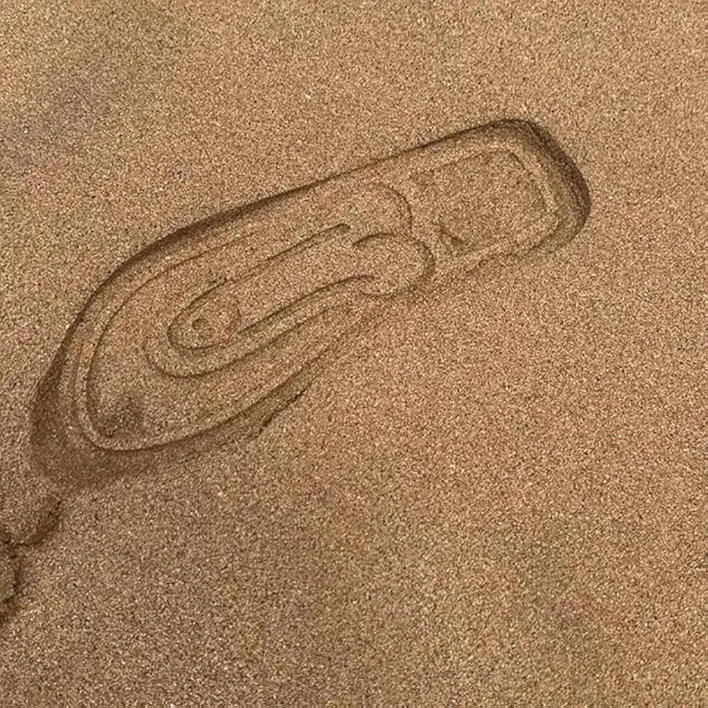 Cock print flip flops