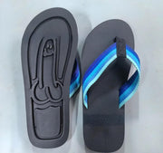 Cock print flip flops