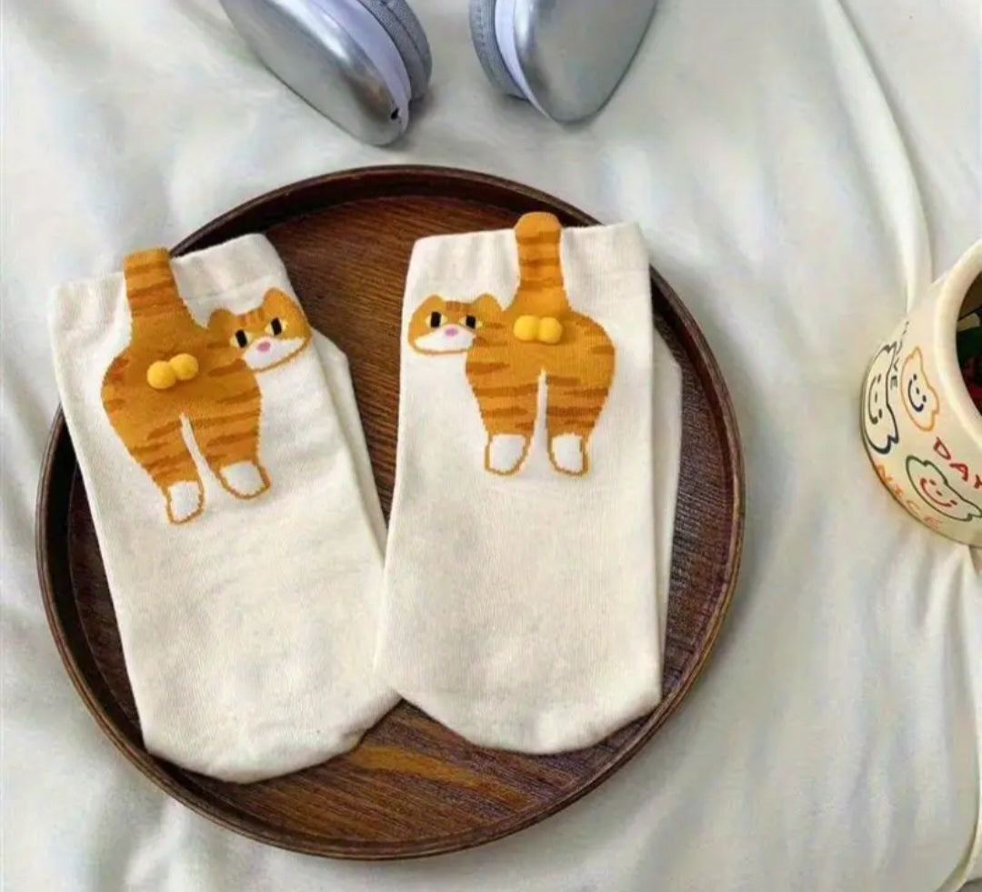 Chaussettes cul de chat