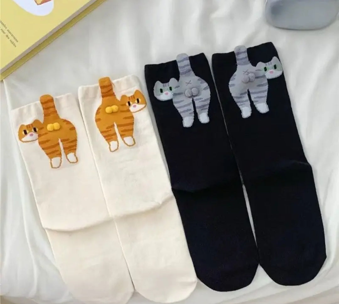 Chaussettes cul de chat