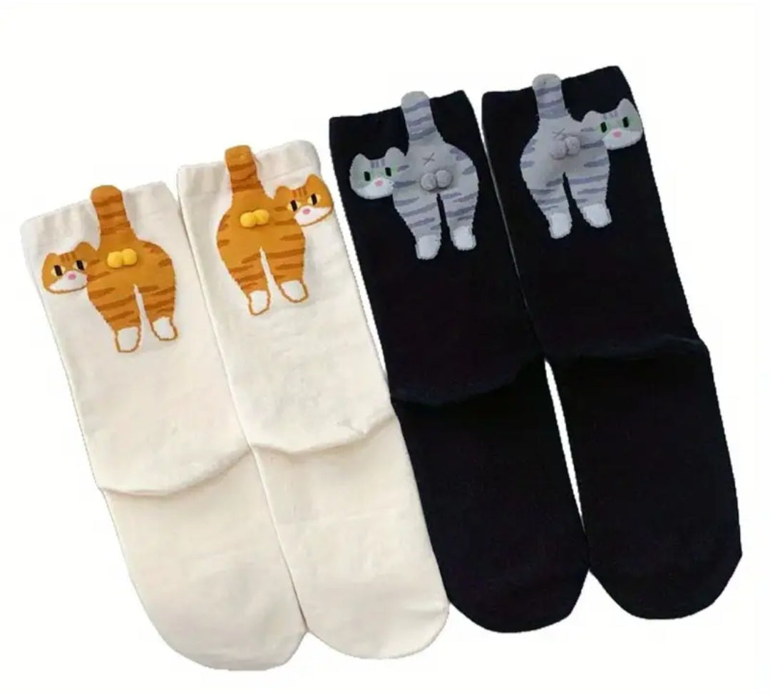 Chaussettes cul de chat