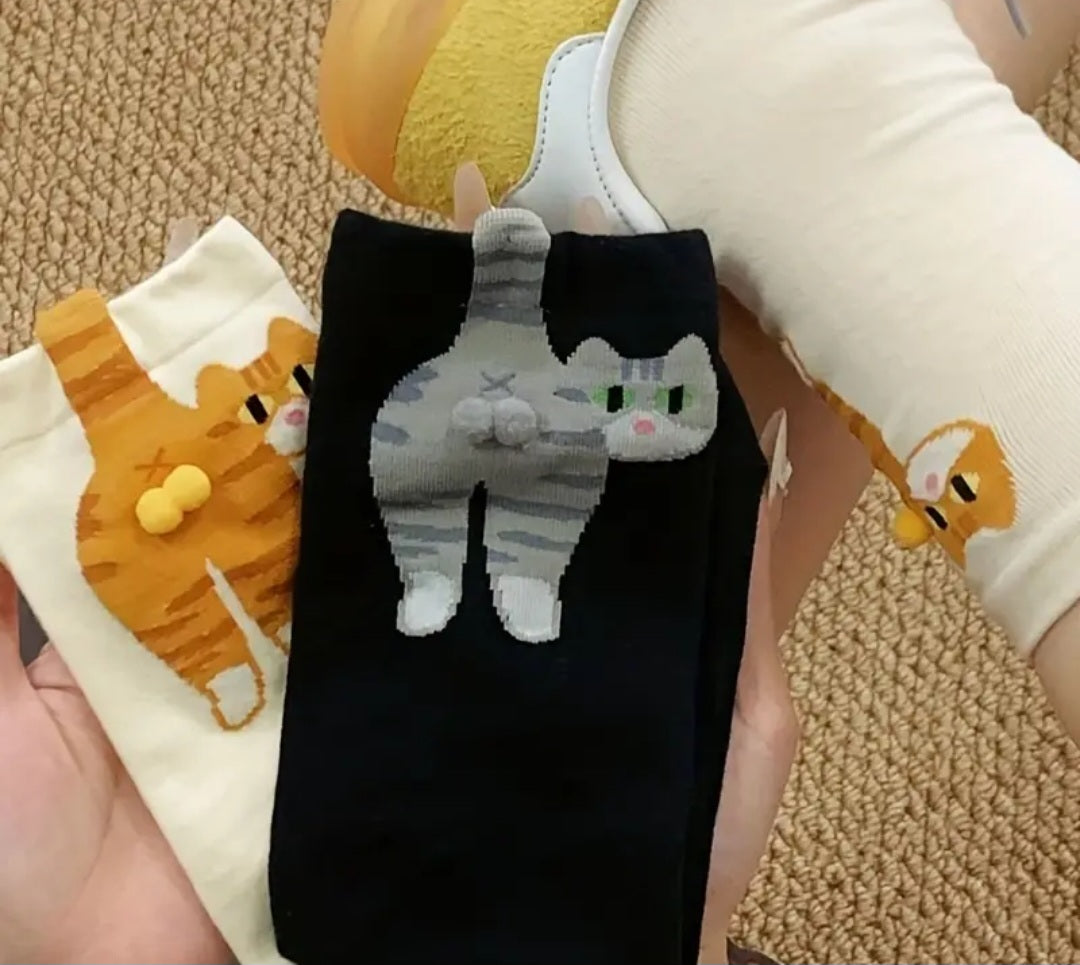 Chaussettes cul de chat