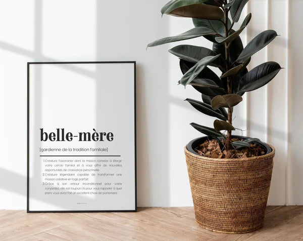 Schwiegermutter-Poster zum Ausdrucken