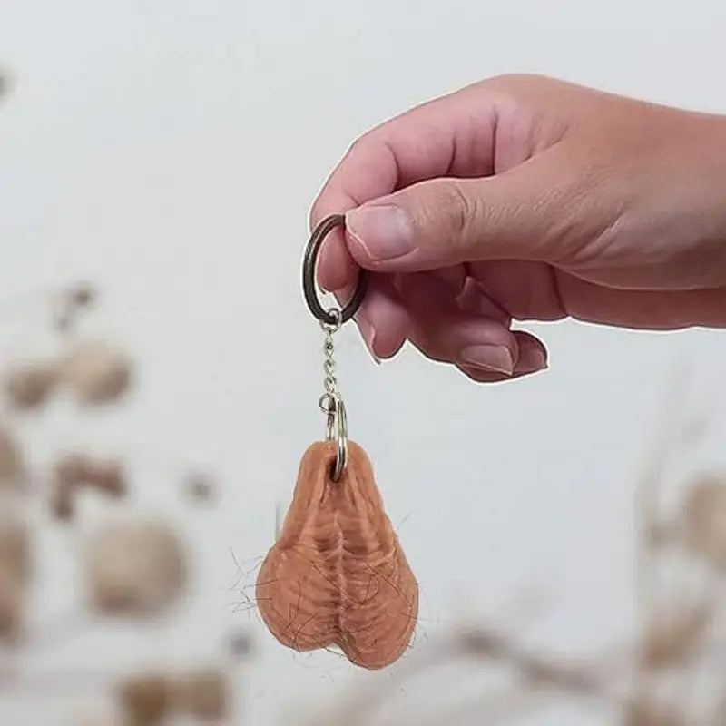 Testicles keychain