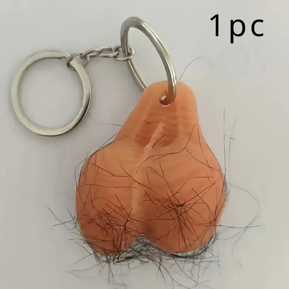 Testicles keychain