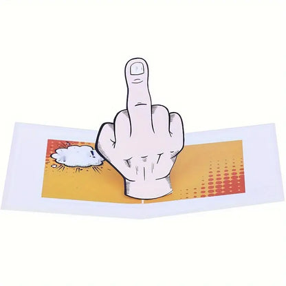 3D Card Middle Finger