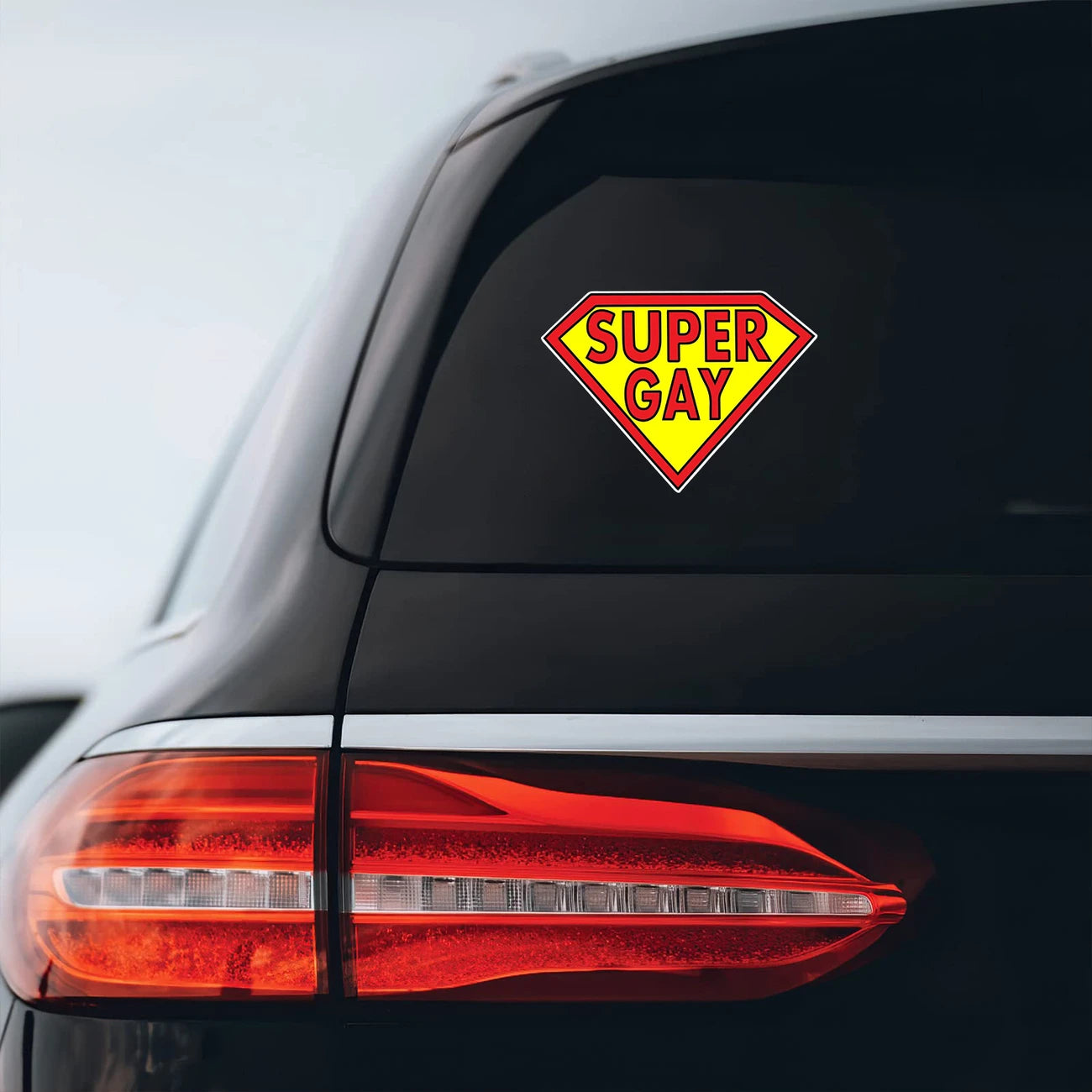Autocollant Super Gay