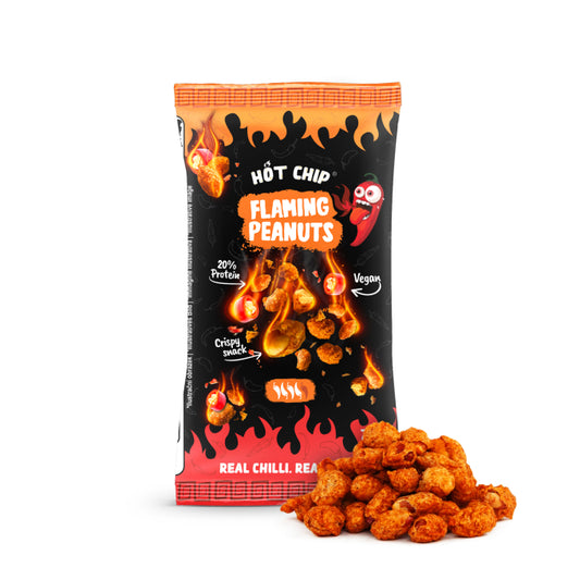 Flaming Peanuts, les cacahuètes les plus fortes du monde