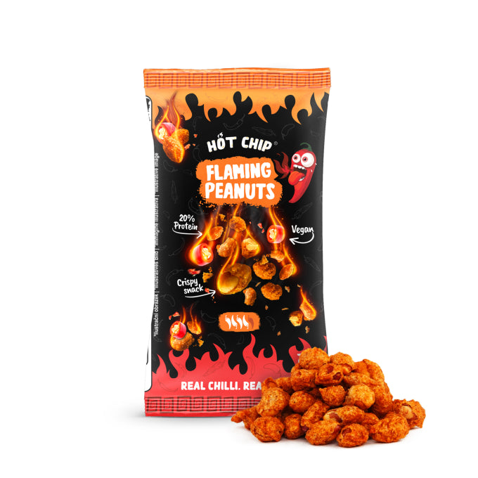 Flaming Peanuts, les cacahuètes les plus fortes du monde