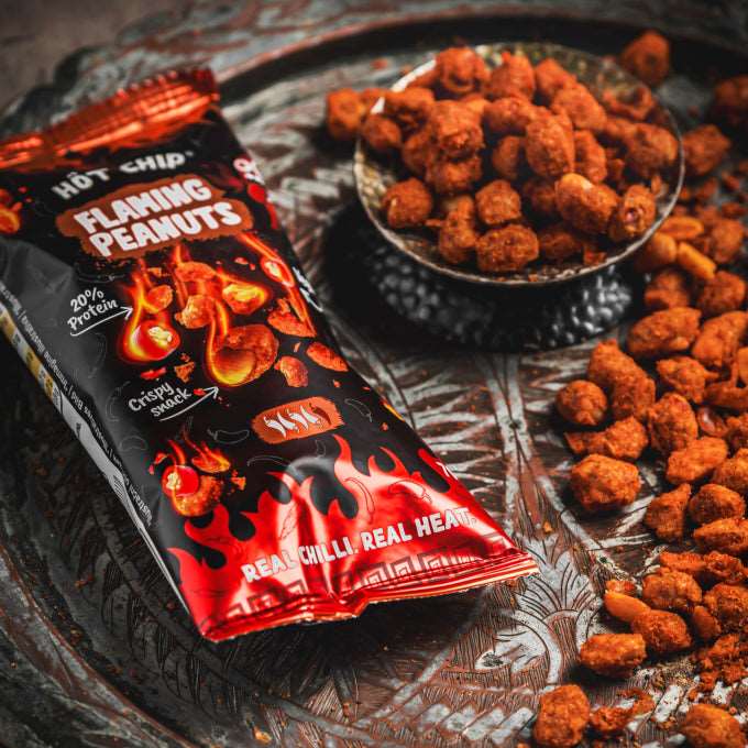Flaming Peanuts, les cacahuètes les plus fortes du monde