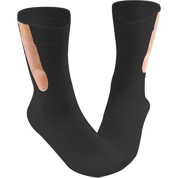 Chaussettes bite noir