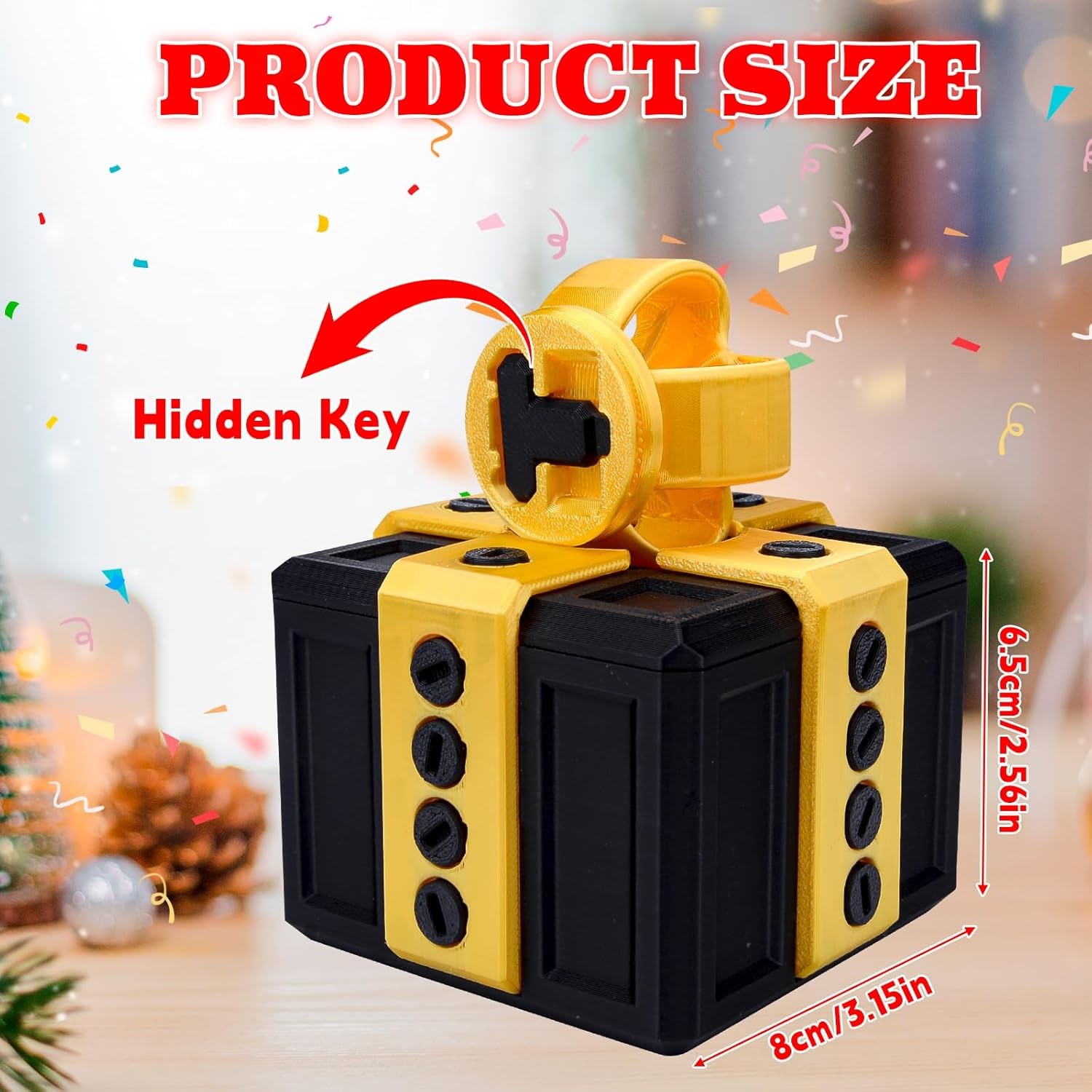 Boîte casse tête surprise à ouvrir