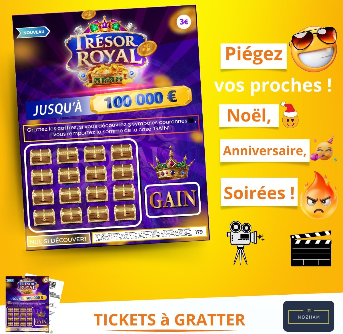 Gefälschtes Rubbellos mit 20.000 € Gewinn