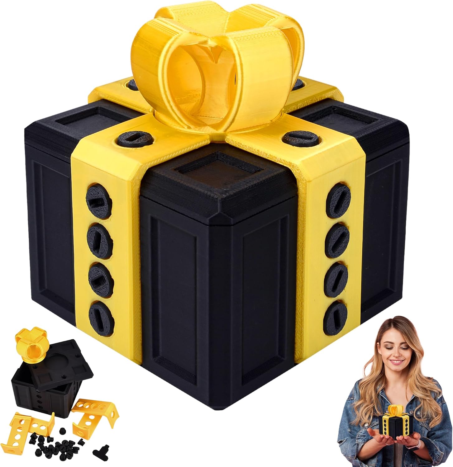 Boîte casse tête surprise à ouvrir