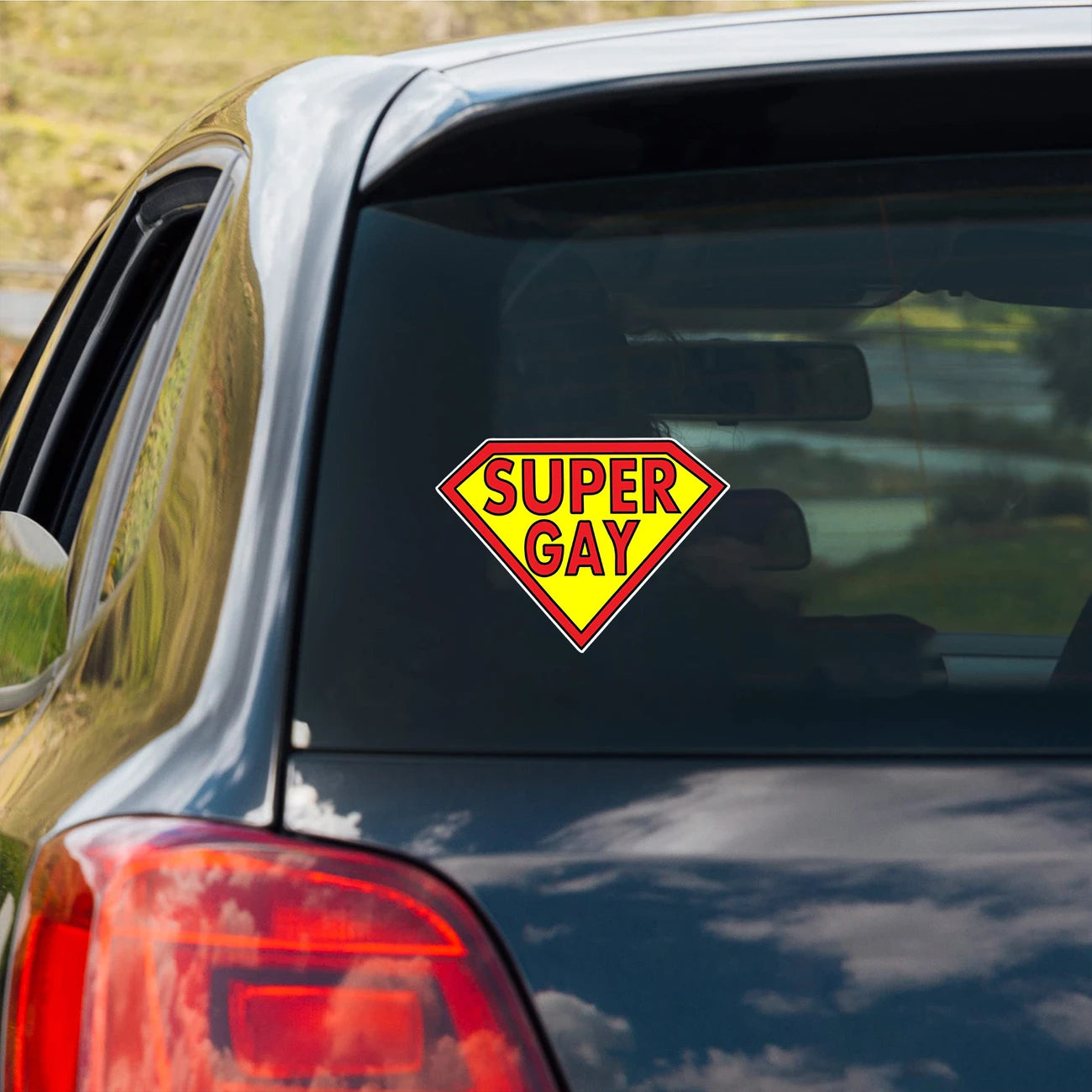 Autocollant Super Gay