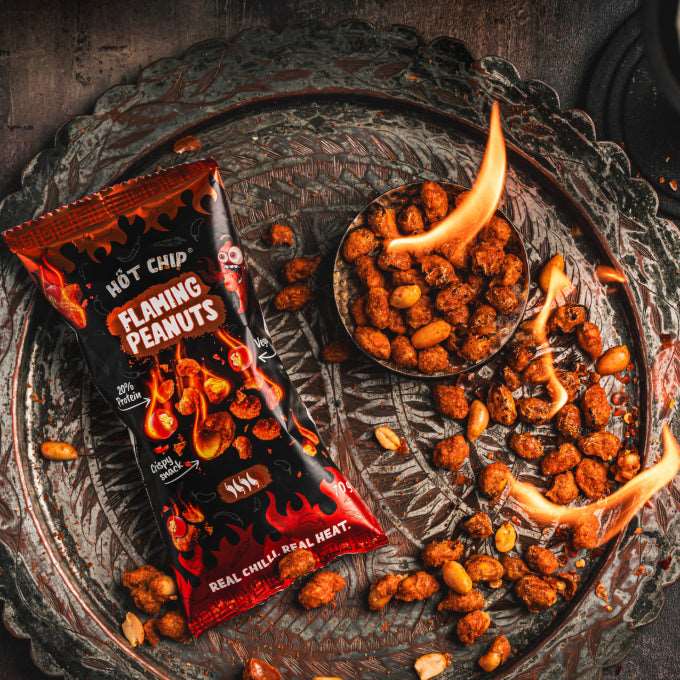 Flaming Peanuts, les cacahuètes les plus fortes du monde