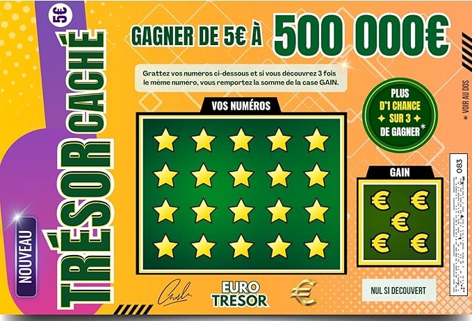 Faux ticket à gratter Annonce de grossesse