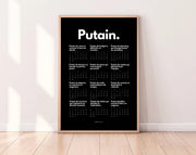 Printable Whore Calendar for your boss