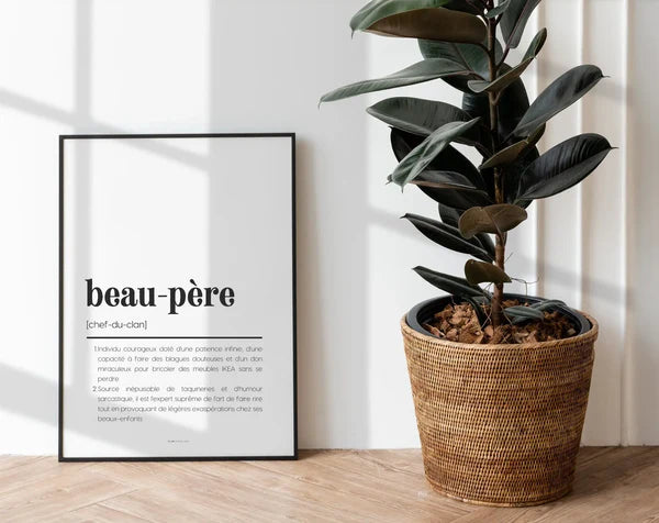 Schwiegervater-Poster zum Ausdrucken