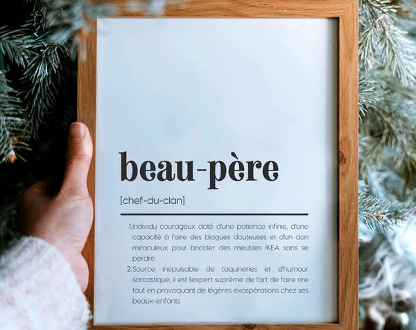 Schwiegervater-Poster zum Ausdrucken