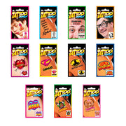 Tatouages temporaires humoristiques