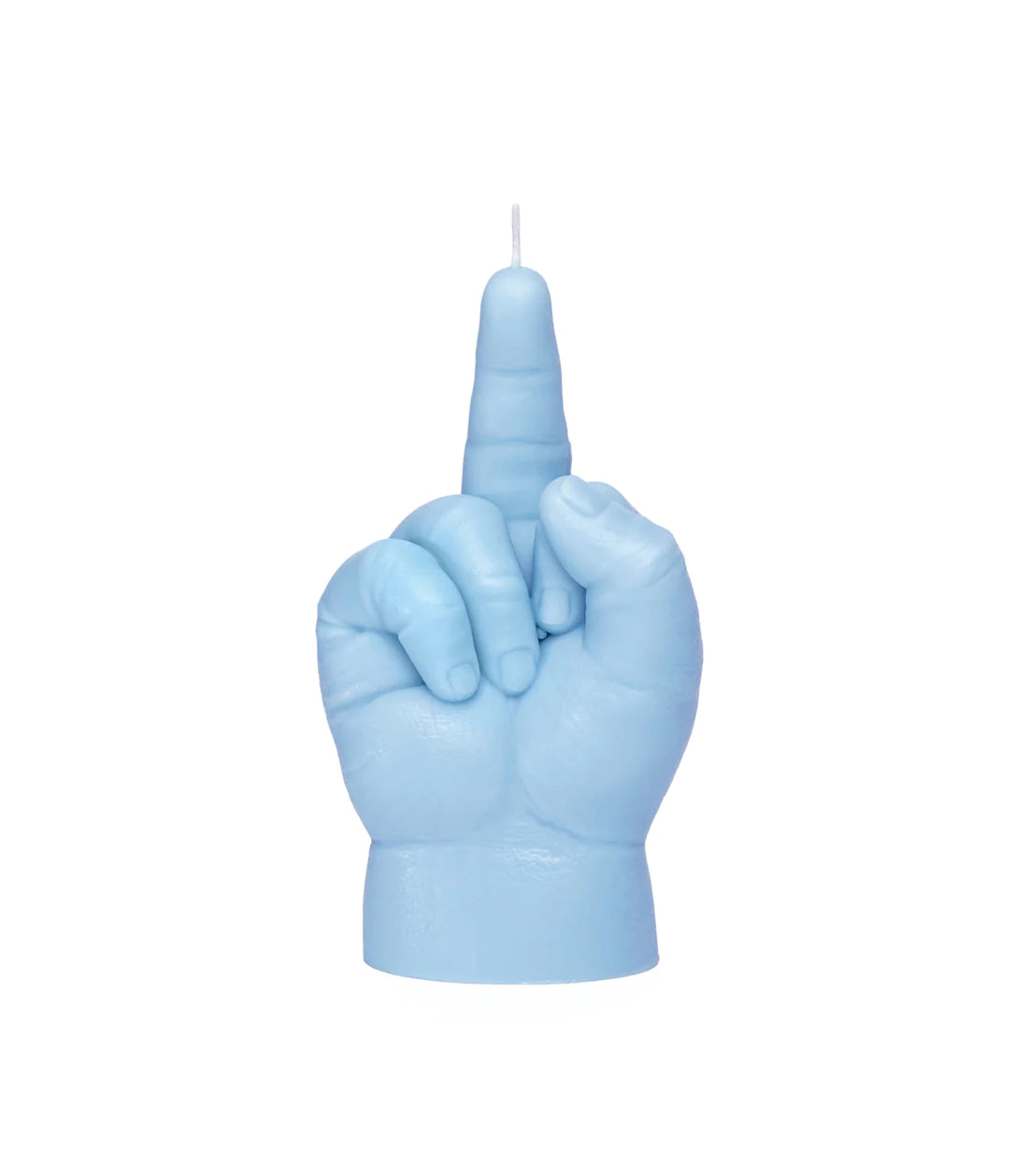 Bougie bébé F*ck bleu