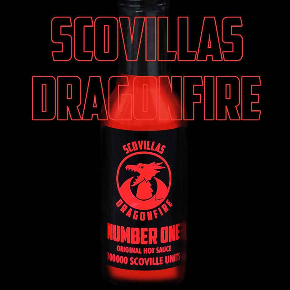 Scovillas Dragonfire, la Sauce Piment Extrême Ultra Forte 3 ml