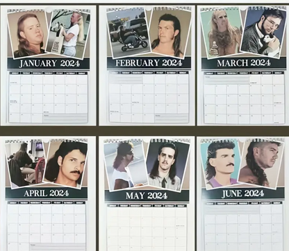 2025 Calendar of the Best Mullet Haircuts