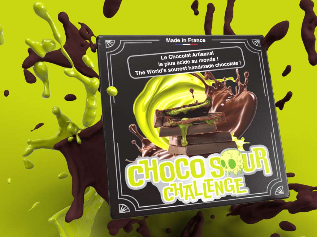 Choco Sour Challenge, le chocolat artisanal made in France le plus acide du monde