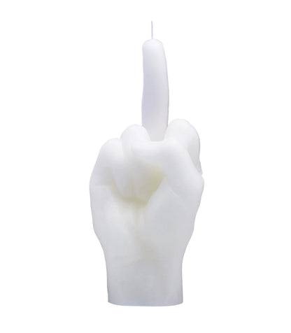 White F*ck candle