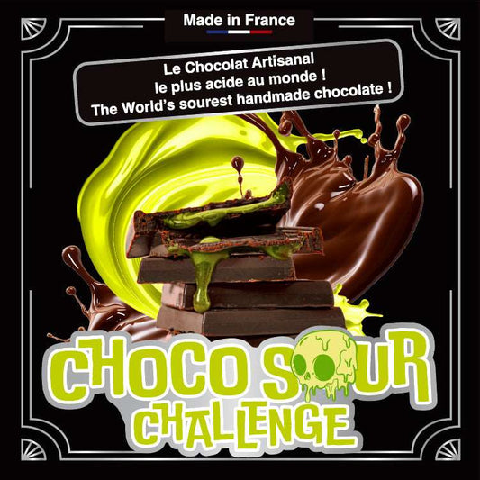 Choco Sour Challenge, le chocolat artisanal made in France le plus acide du monde