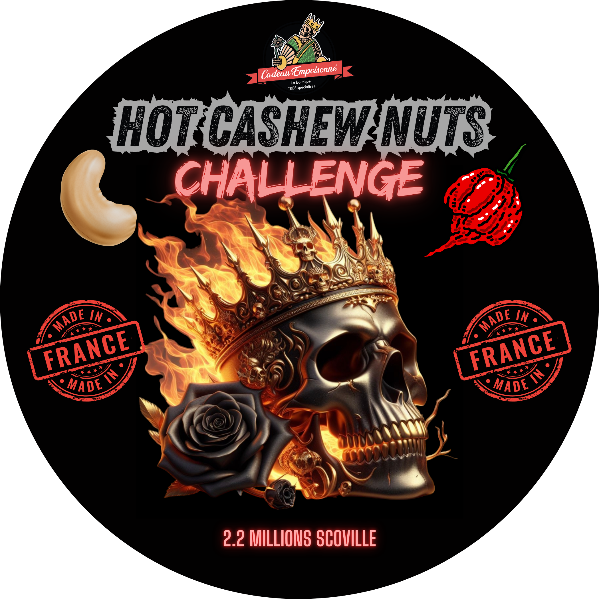 Hot Cashew Nuts Challenge, les noix de cajou les plus fortes du monde