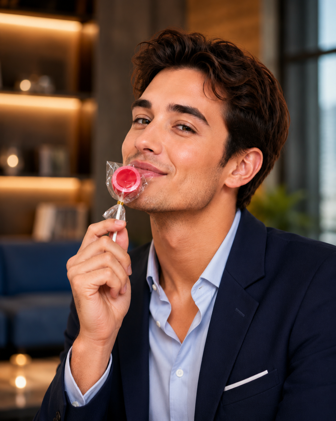 The dick-flavored lollipop - The treat that dares to be different!