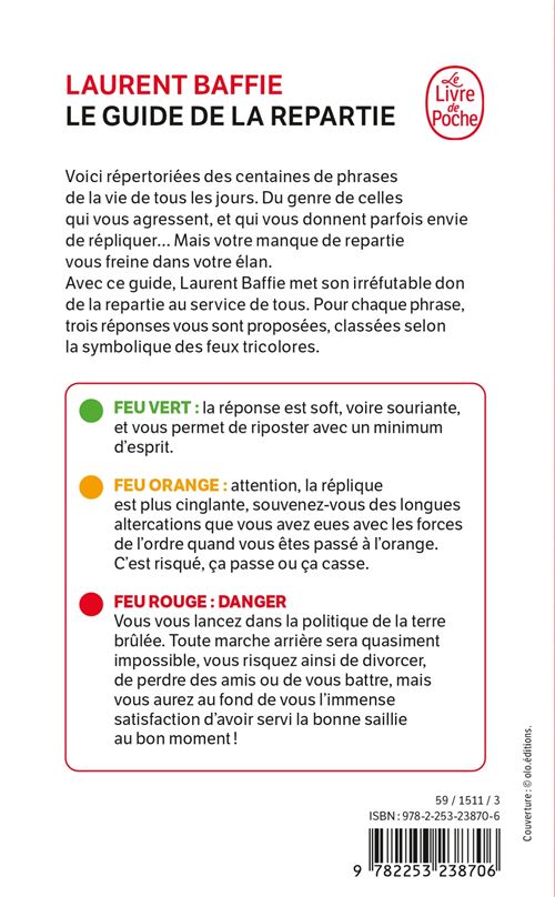 Le guide de la repartie de Laurent Baffie