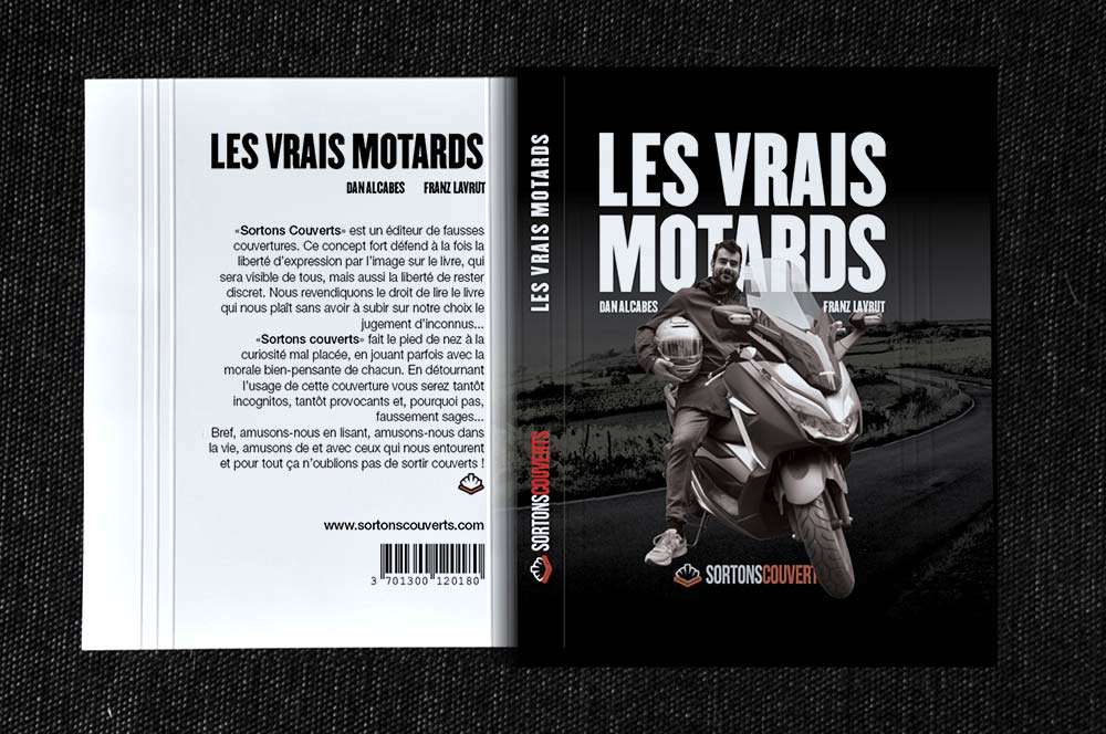 Fausse couverture "Les vrais motards"