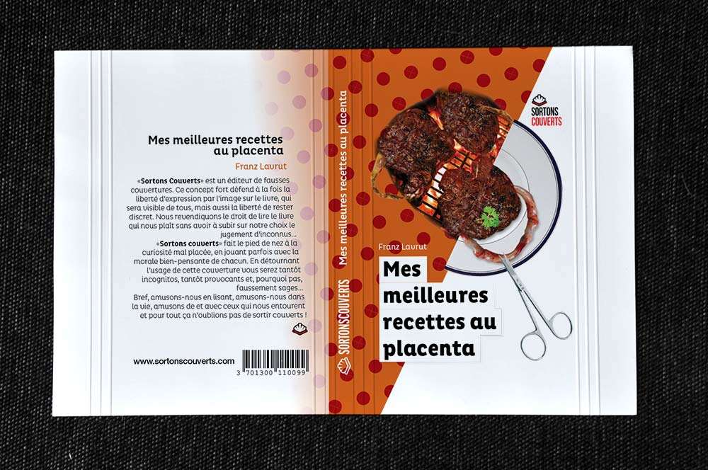 Fausse couverture "Mes meilleures recettes au placenta"