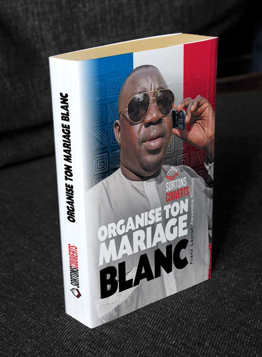Fausse couverture "Organise ton mariage blanc"