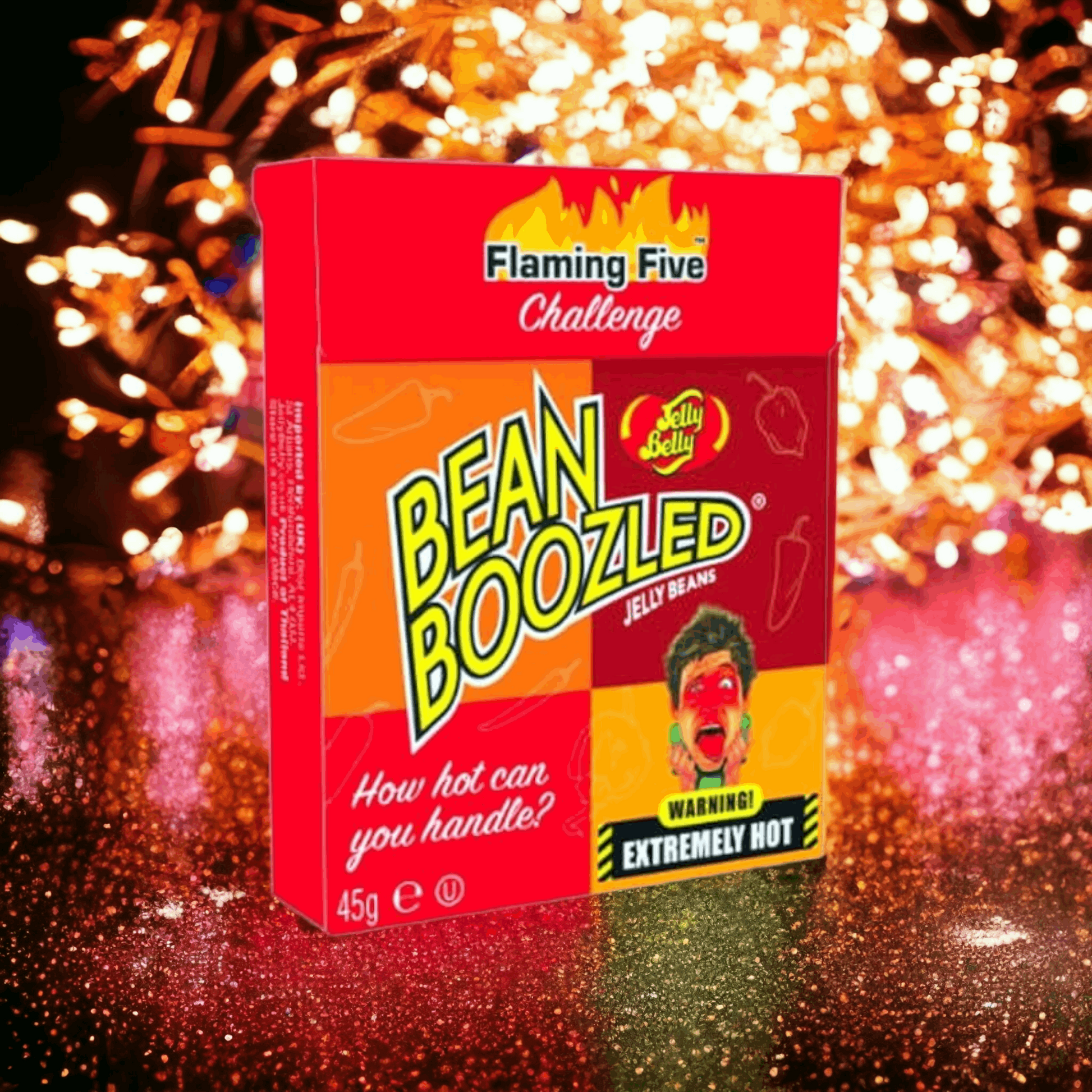 Bean Boozled Jelly Belly Flaming Five Challenge