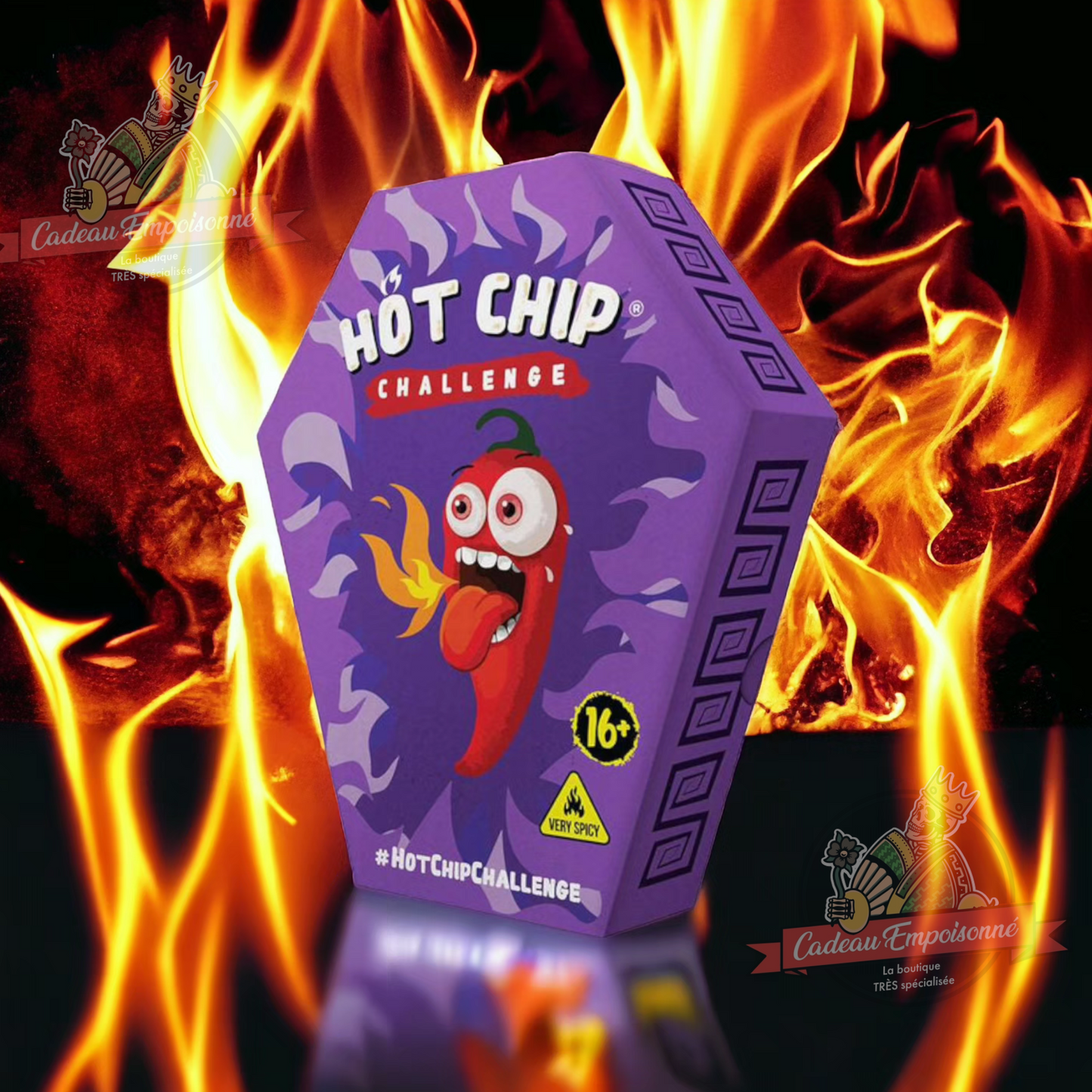 Hot Chip Challenge, la chip la plus piquante du monde