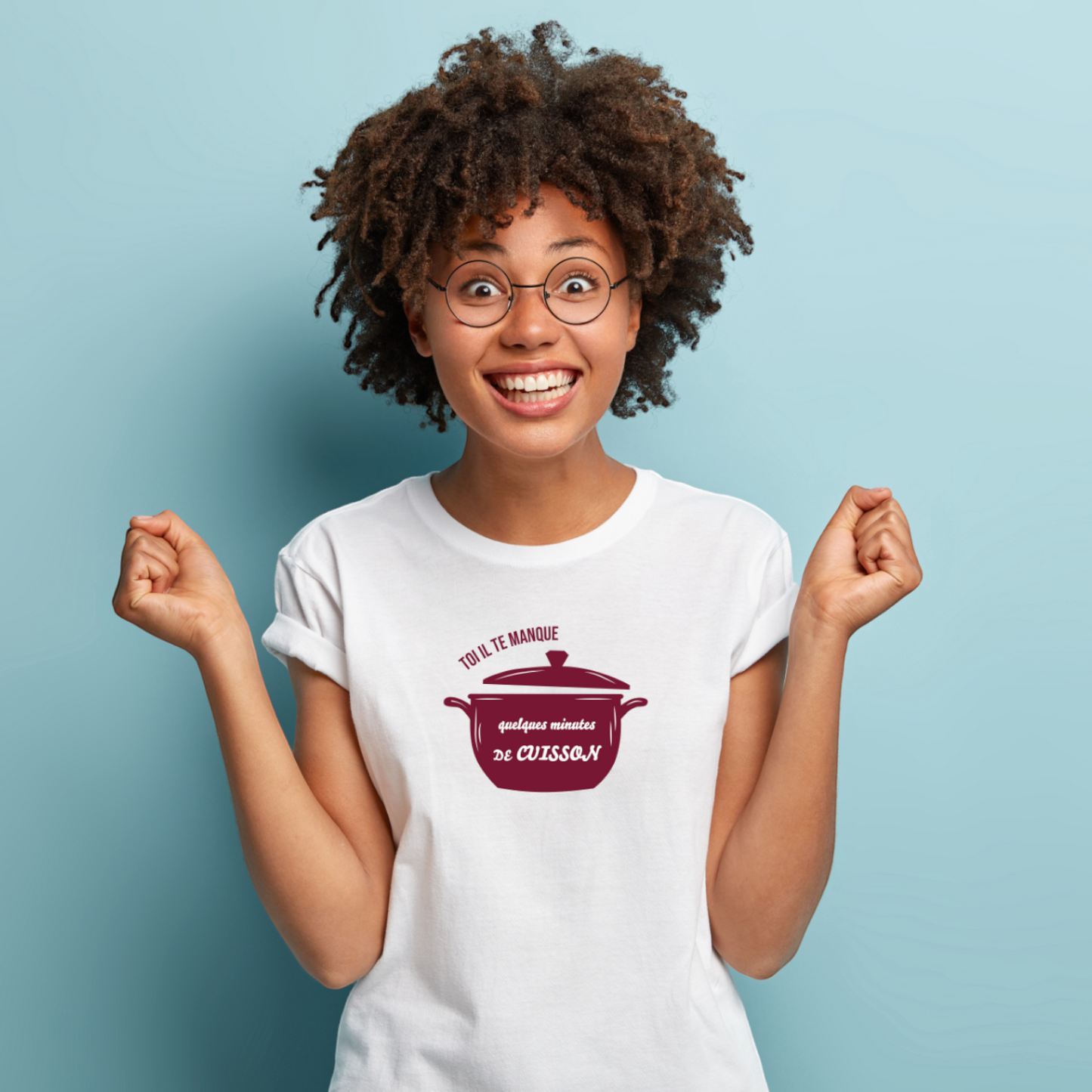 Women's T-shirt "You're missing a few minutes of cooking"