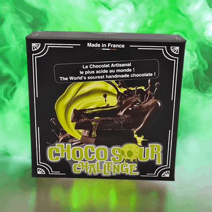 Choco Sour Challenge, le chocolat artisanal made in France le plus acide du monde