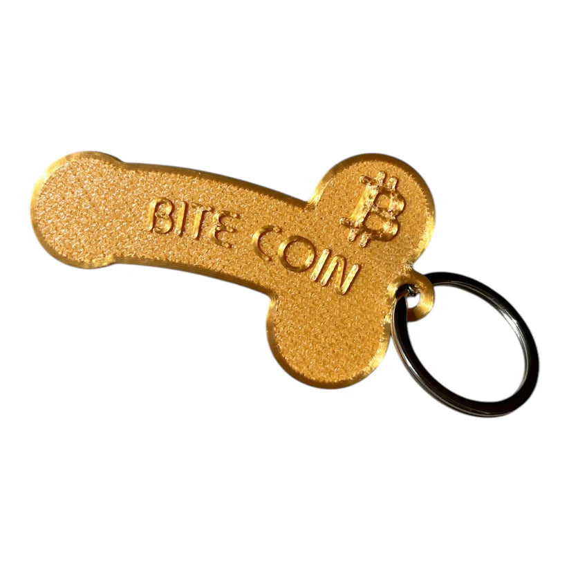 Porte clés zizi jeton de caddie