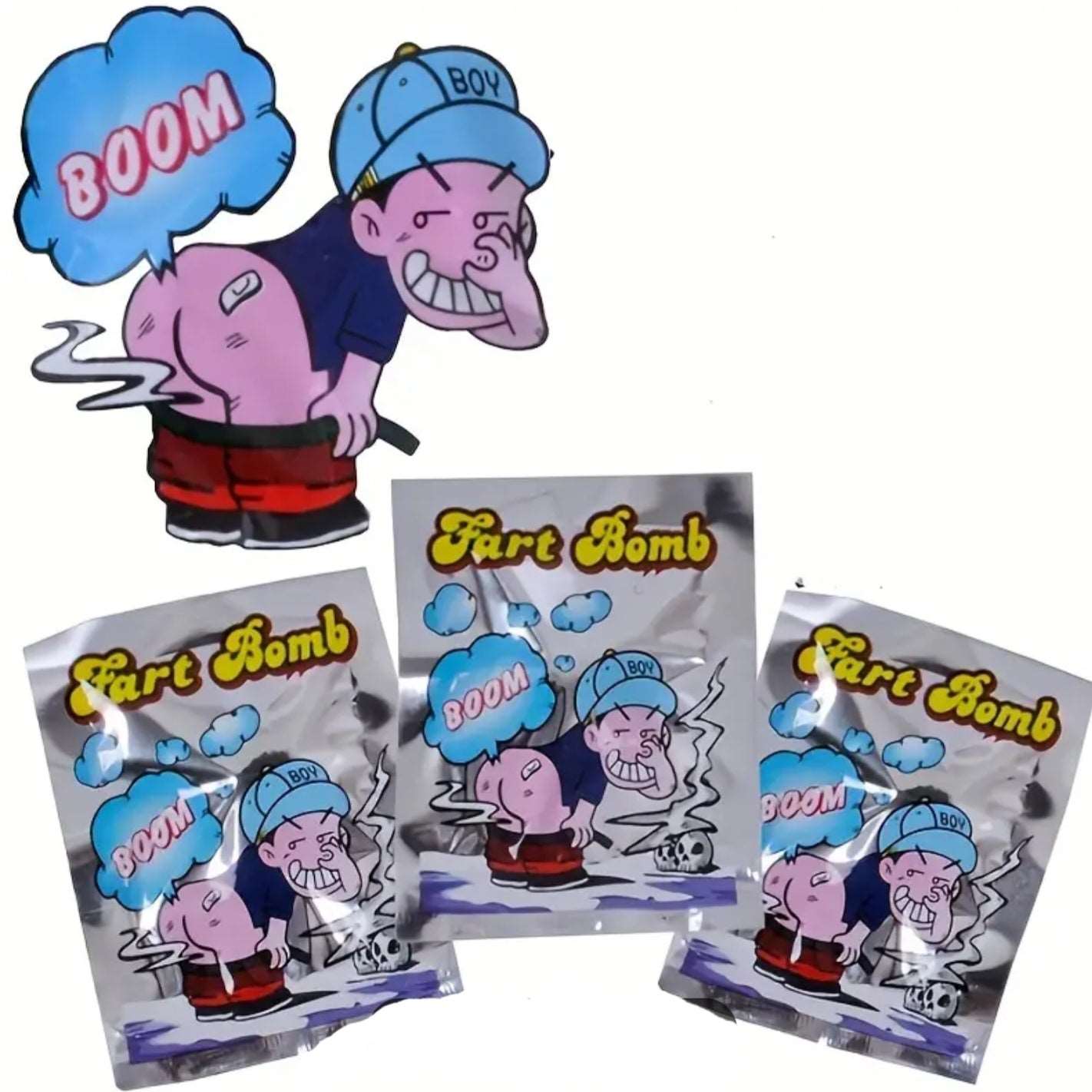 Lot de 3 Fart Bomb