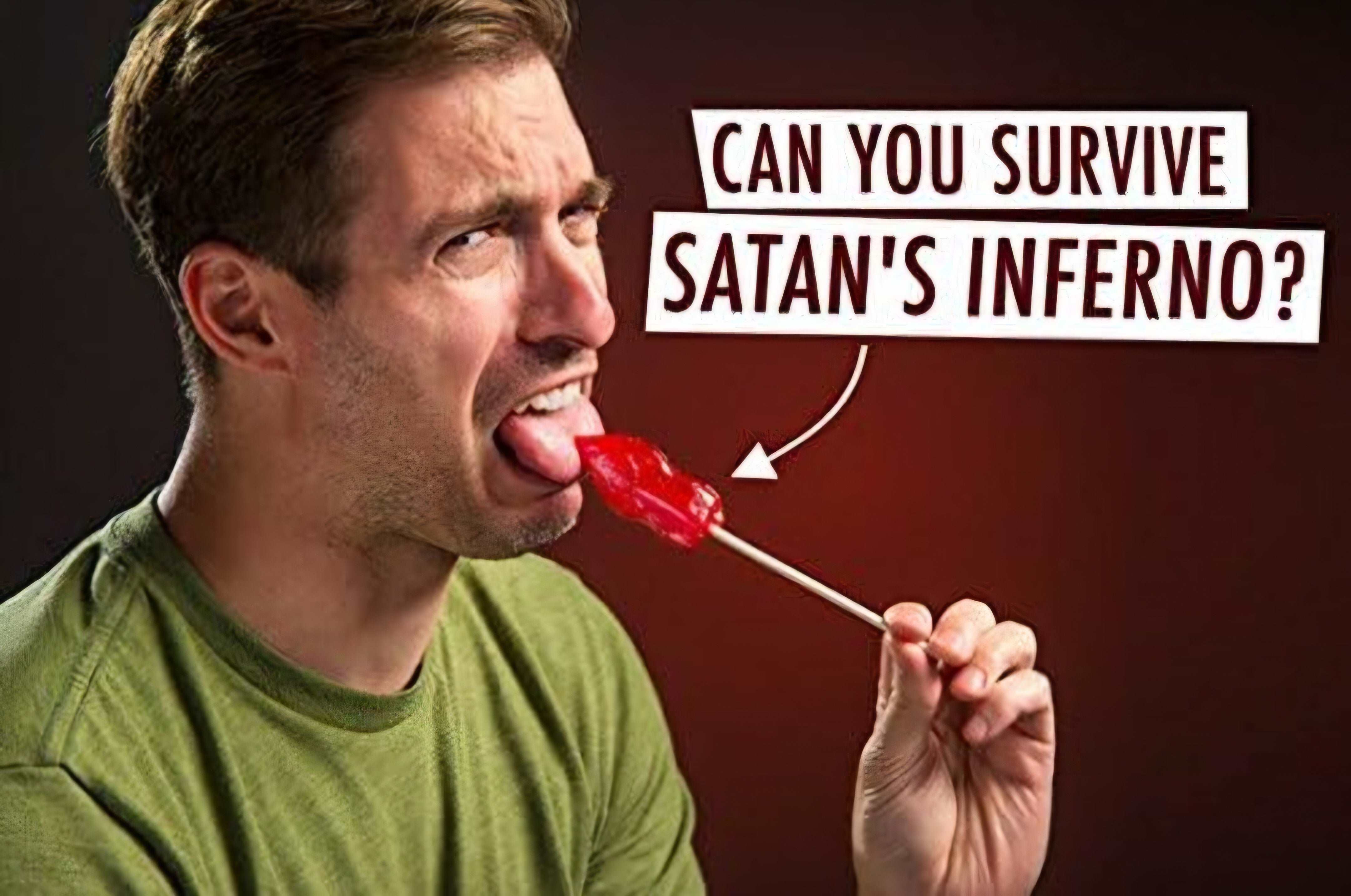 Toe of Satan Challenge, la sucette la plus forte du monde