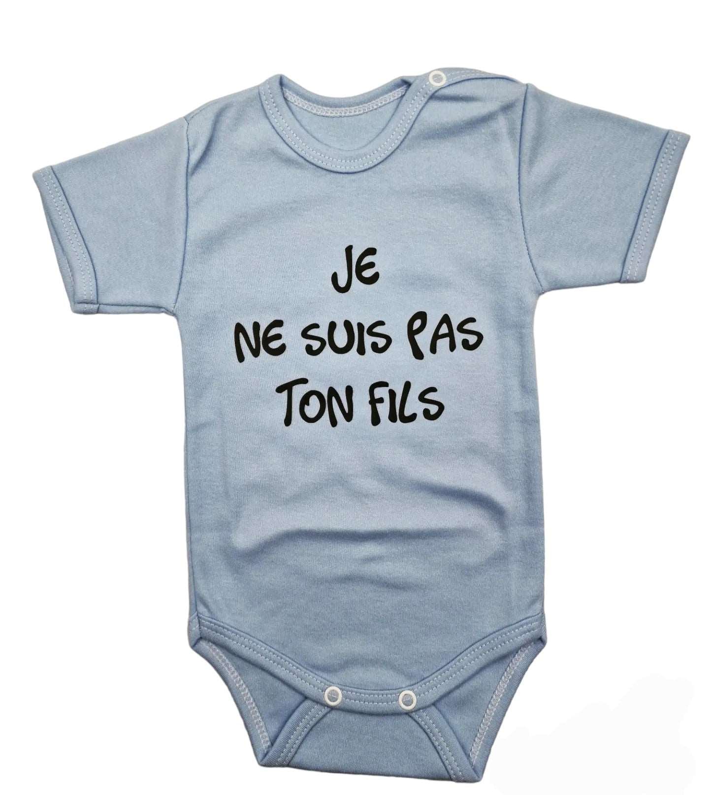 Body pour bébé "Je ne suis pas ton fils"