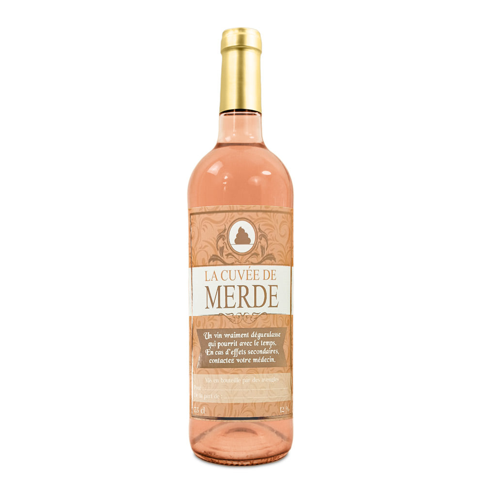 Vin Rosé La cuvée de merde