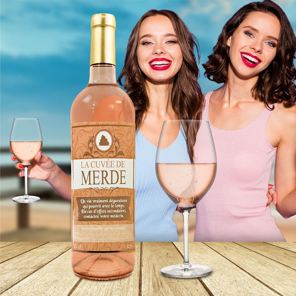 Roséwein Die Cuvée der Scheiße