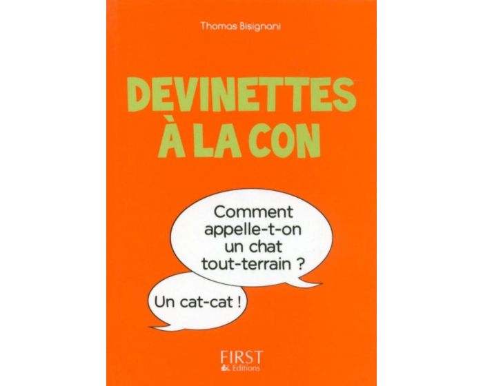 Devinettes à la con