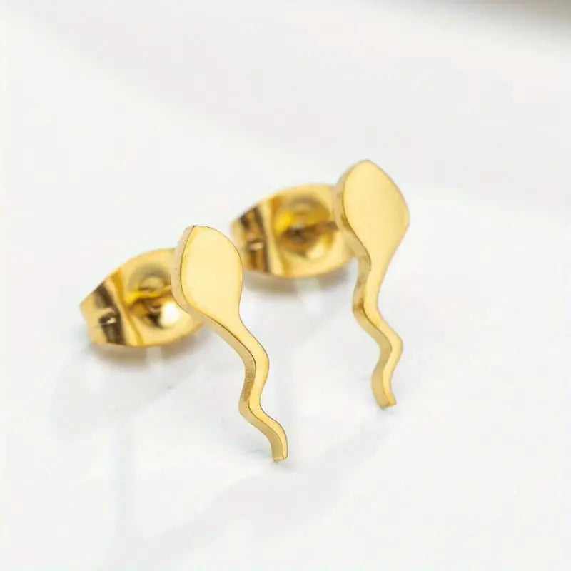 Boucles d'oreilles Spermatozoïde